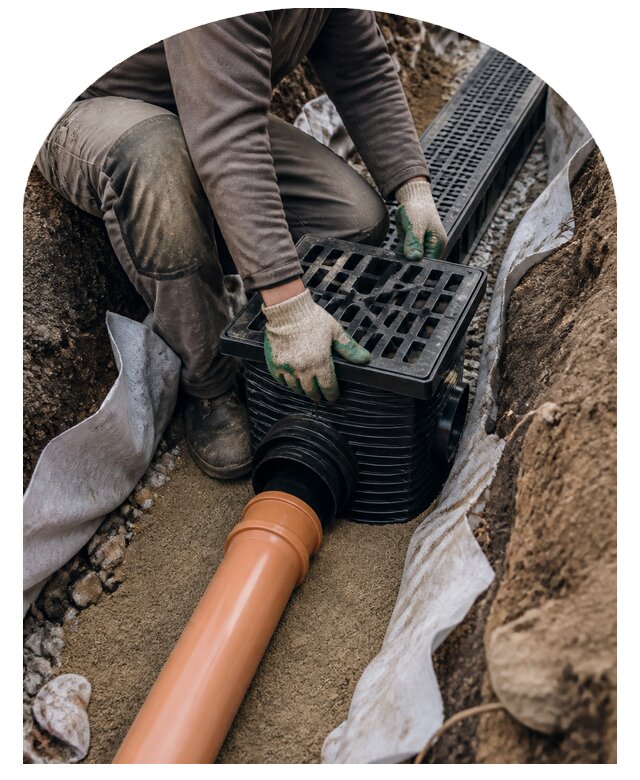 Монтаж ливневой канализации в Череповце по цене от 3577 р. | Метпроект-Чрп